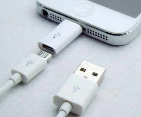 Добави още лукс USB кабели Micro USB адаптер към Apple iPhone 5 / Apple iPhone 5S / Apple iPhone 5c / Apple iPhone 6 4.7 / Apple iPhone 6 Plus 5.5 / Apple iPod touch 5 / Apple iPhone 5c / Apple iPod nano 7